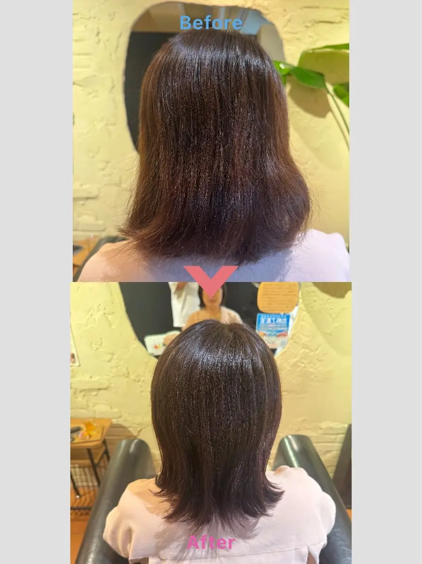 ミディアム SHO ✂︎のヘアスタイル