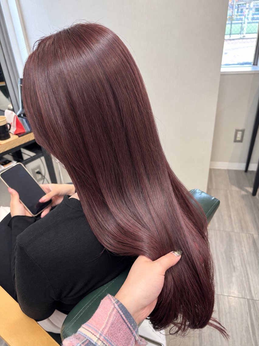 ロング 福石 玲華のヘアスタイル