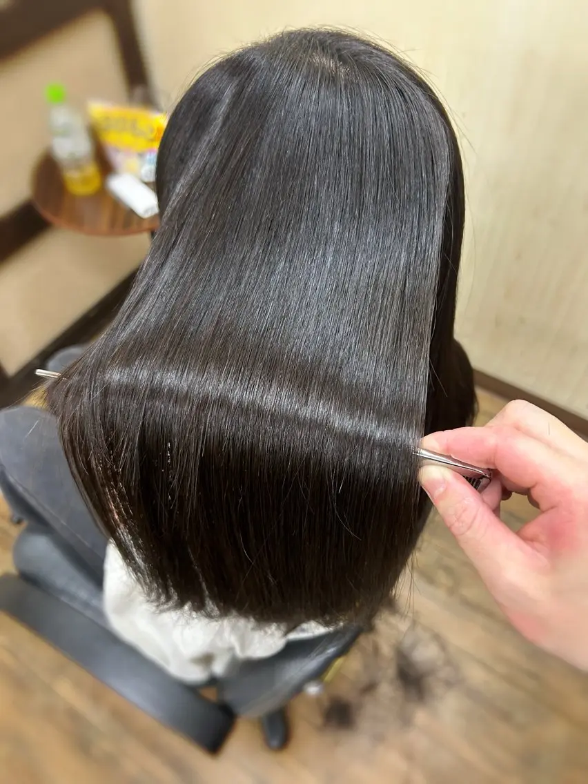 ロング みやたゆうき 髪質改善講師のヘアスタイル
