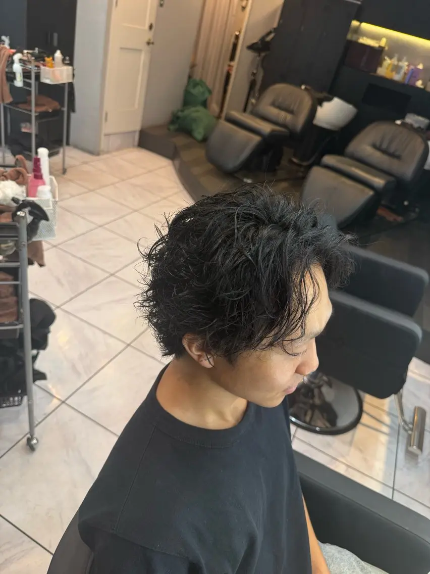 メンズ カット パーマ CS SHACHU /Tomoのヘアスタイル
