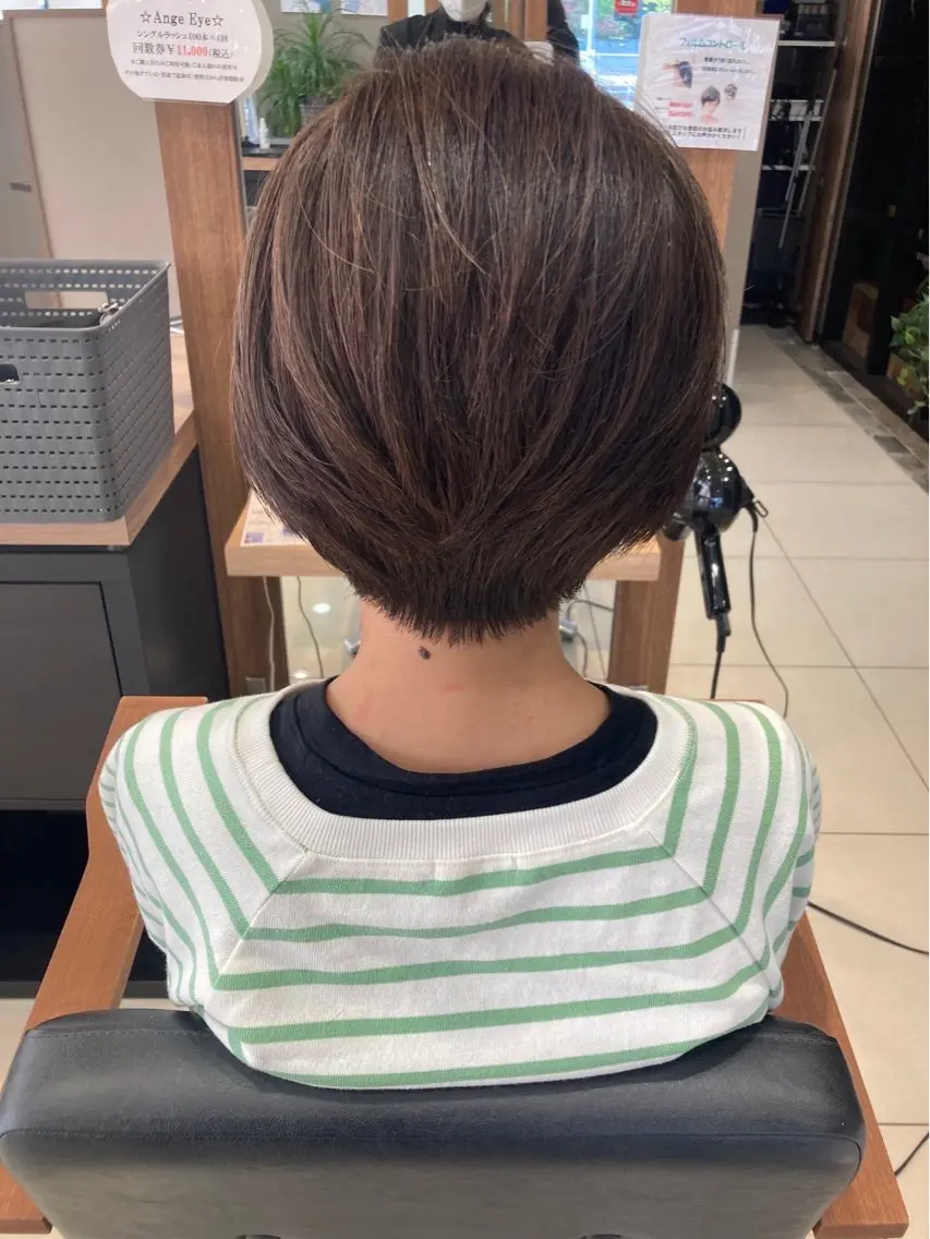 ショート 大賀 和希🌱‬‪のヘアスタイル