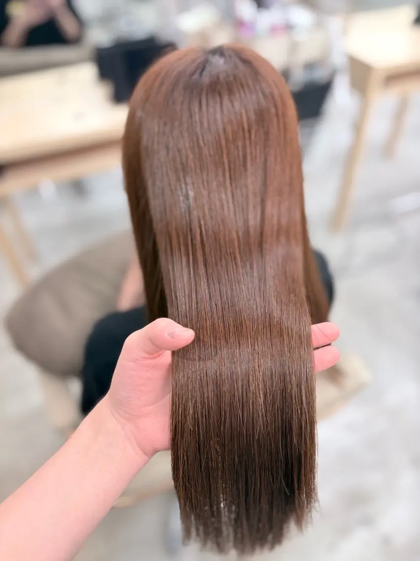 セミロング トリートメント ヘッドスパ kira 🫧のヘアスタイル