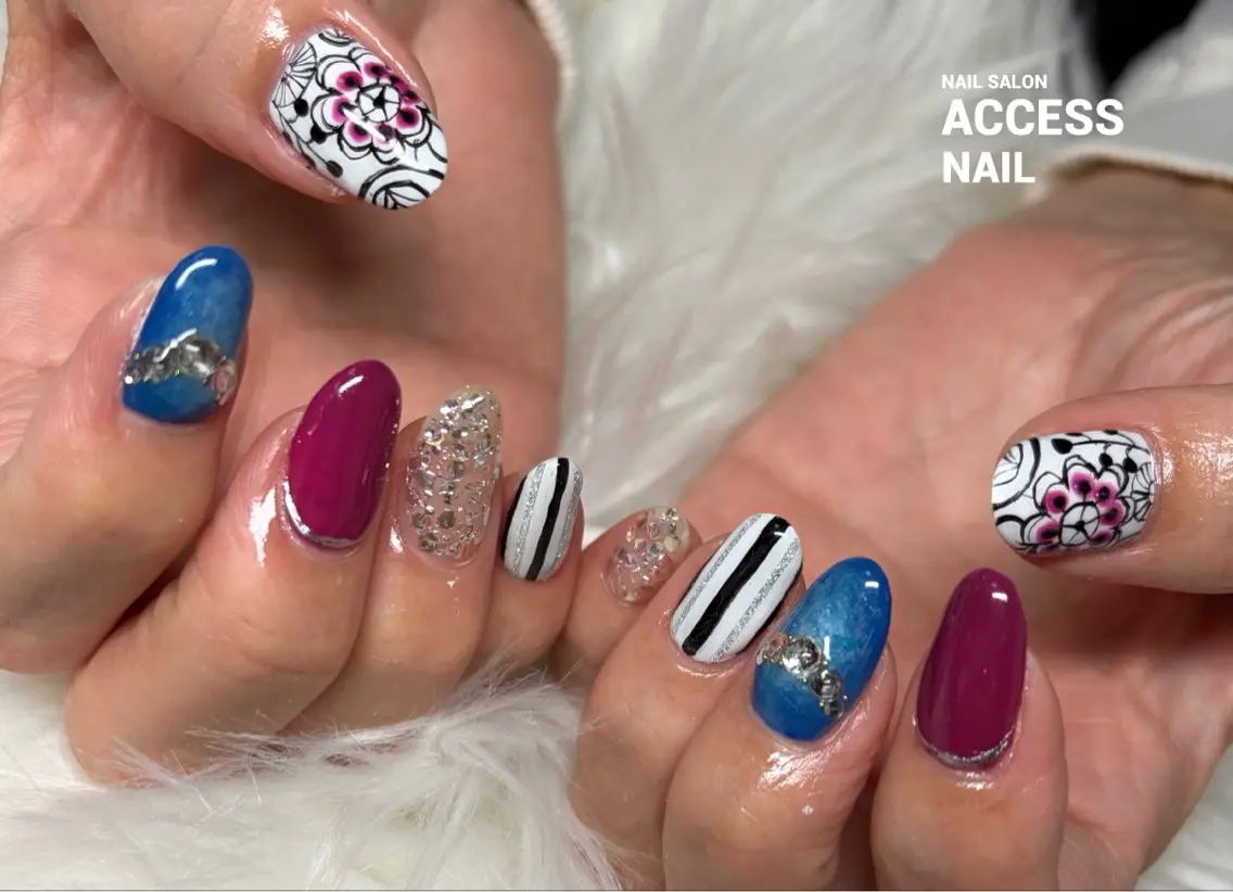 ネイル access nailのネイルデザイン