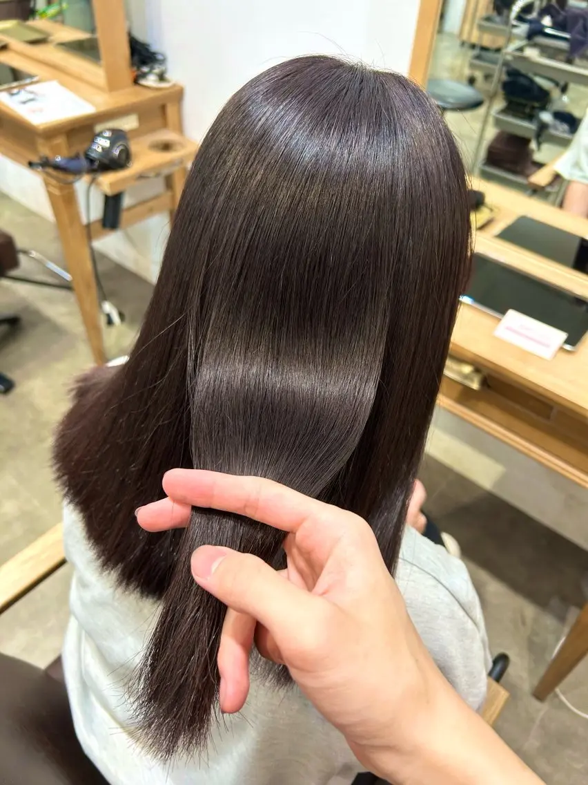 セミロング ヘアカラー ︎☀️はるき︎︎☁️ ショートモデル募集のヘアスタイル