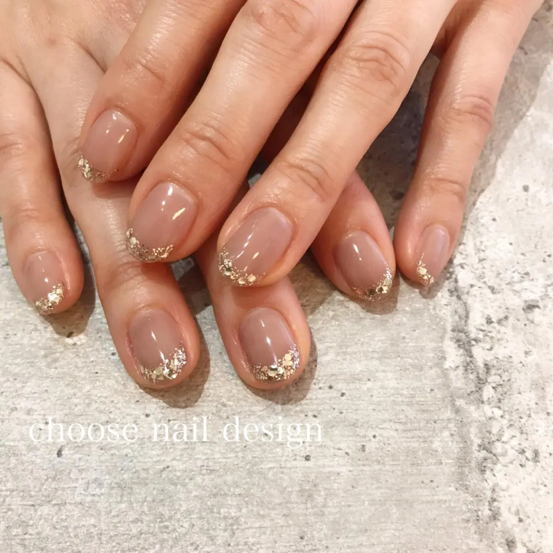 ネイル フレンチネイル choose naildesignのネイルデザイン
