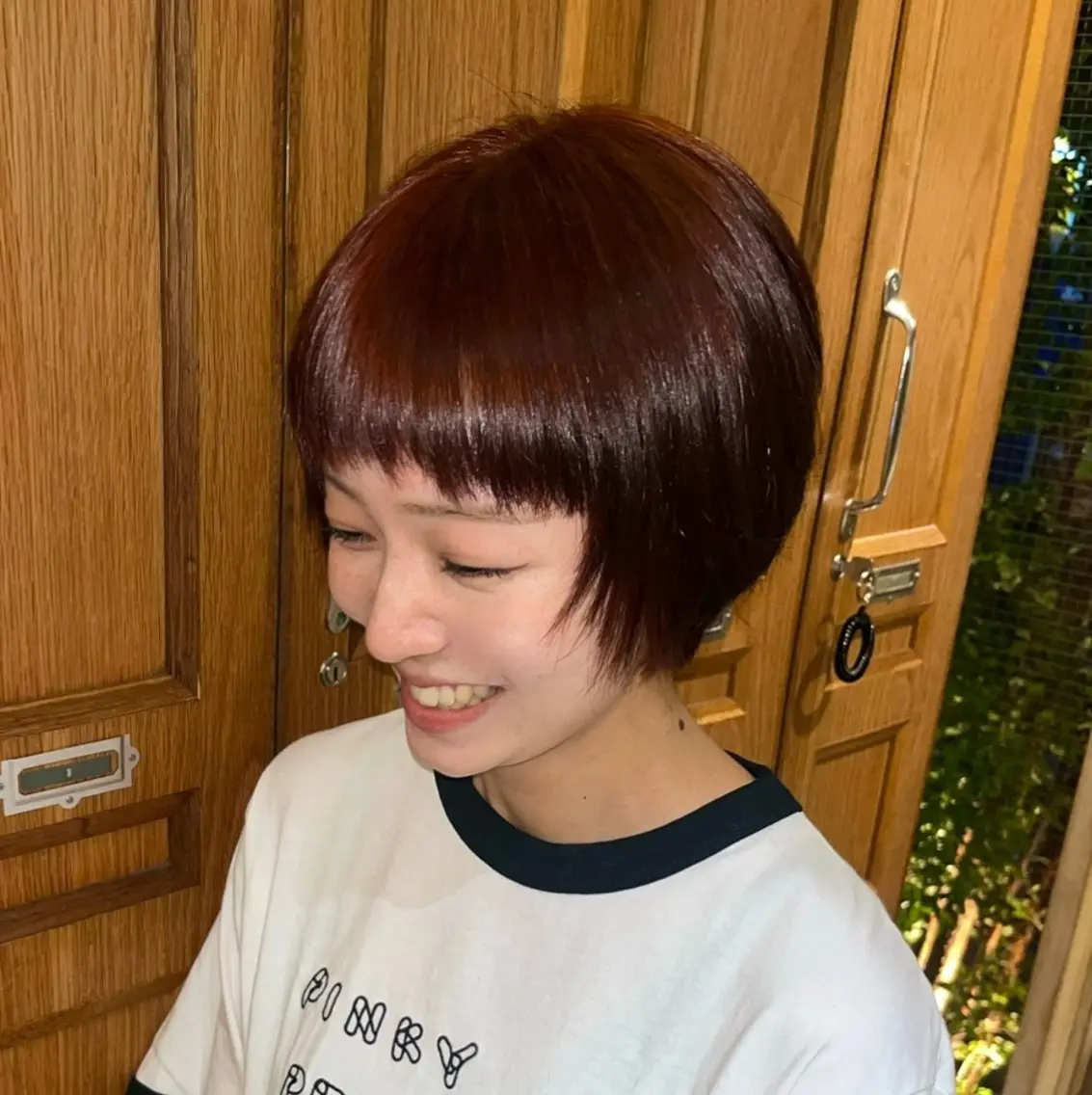 ショート カラー ダブルカラー ショートヘア kiito HINA໒꒱୨୧のヘアスタイル