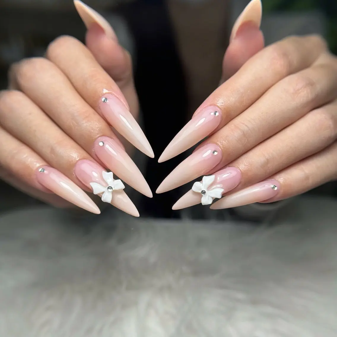 ネイル 長さ出し ジェルネイル 持ち込み オフィスネイル ワンカラーネイル ハンドネイル Michi Nail Staffのネイルデザイン