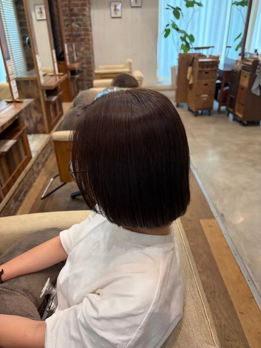 カラー ヘアカラー 逗子🫧透明感カラー しゅんやのヘアスタイル