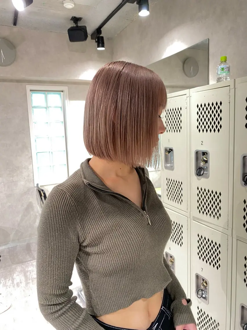 ショート カラー カット ヘアカラー トリートメント ダブルカラー ブリーチ/kaitoのヘアスタイル