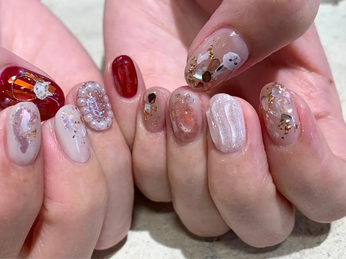 ネイル ハンドネイル w*ange MAOのネイルデザイン