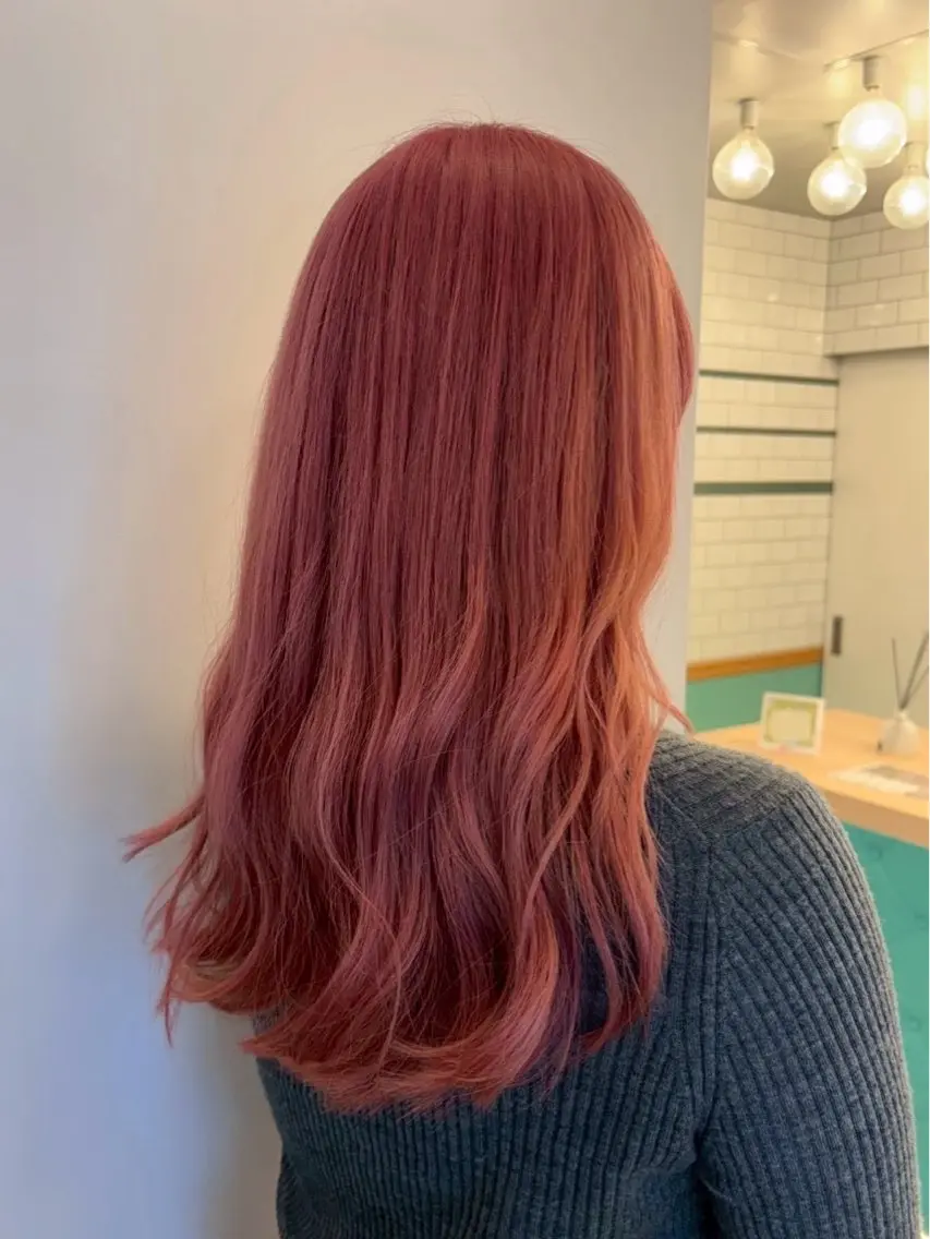 ロング 🇨🇳ハイトーン ワンホン🇰🇷ななのヘアスタイル