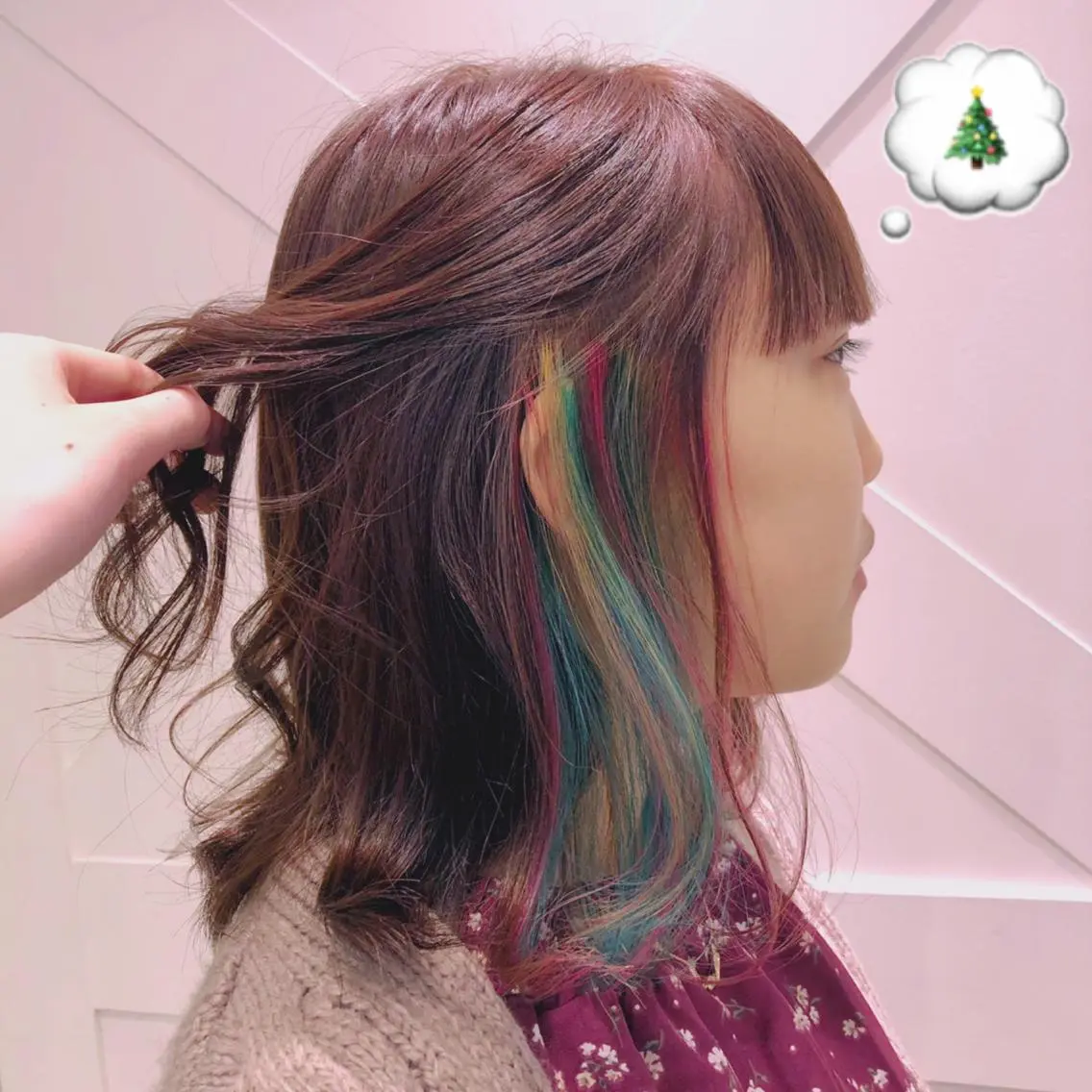 ショート カラー インナーカラー 🌺ウルフカット職人 新垣渚🐺のヘアスタイル