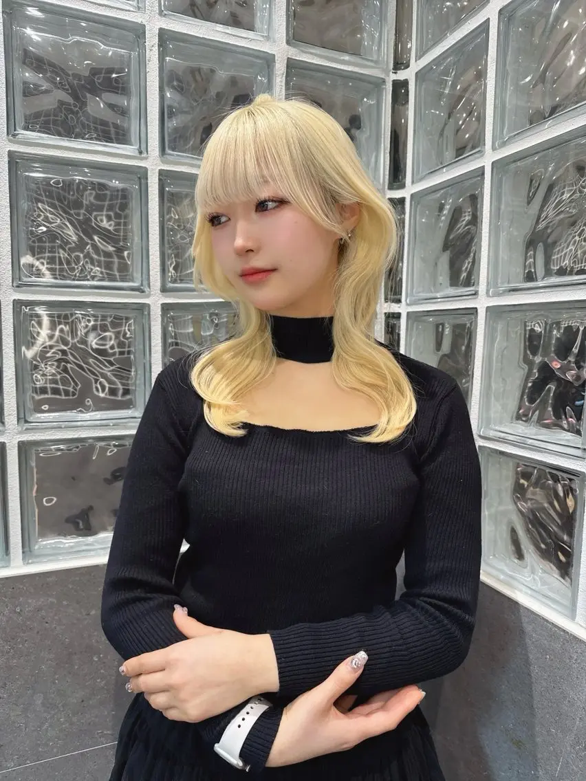 ロング ヘアカラー 透明感✖️暖色 shuheiのヘアスタイル