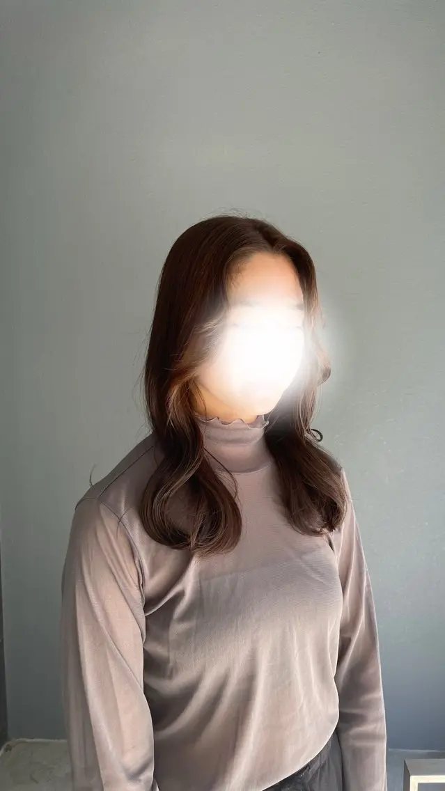 ミディアム Heath 姪浜 ⌇フタバのヘアスタイル