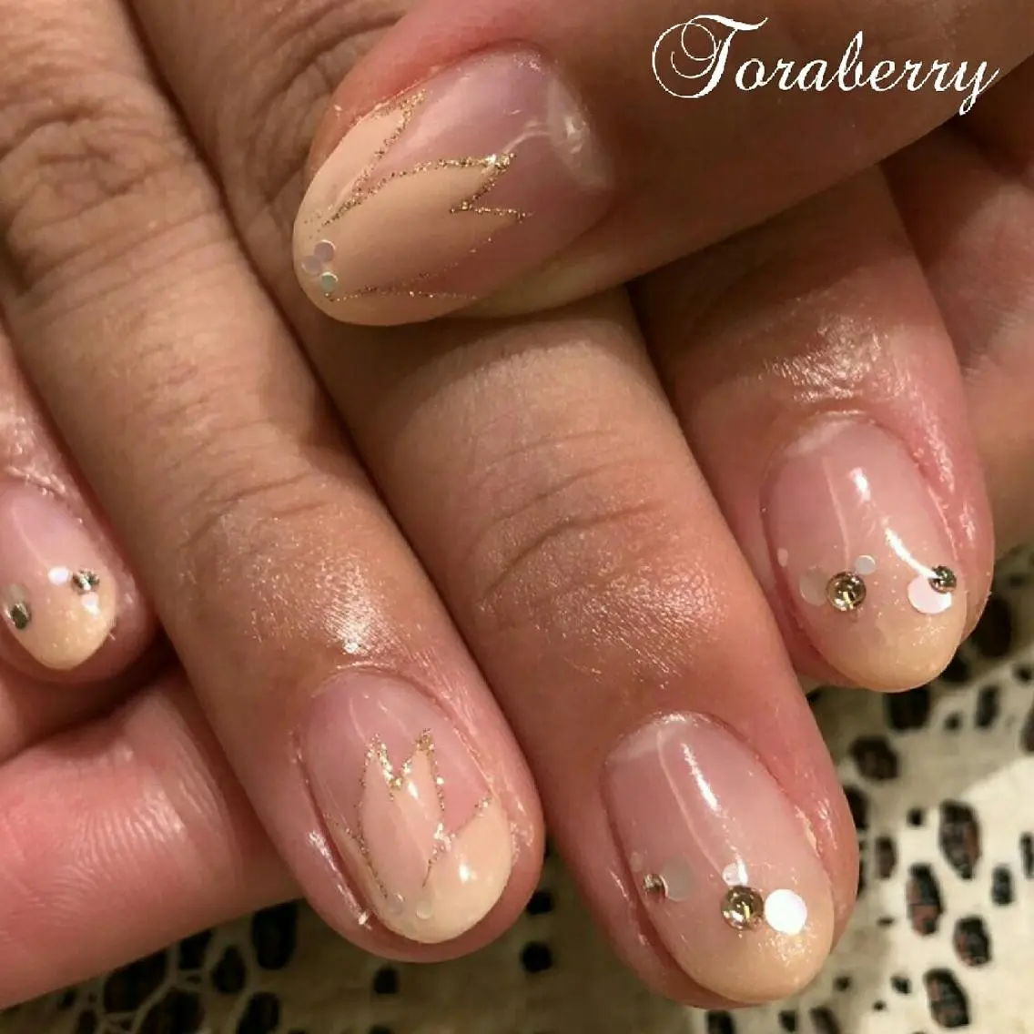ネイル 桜ネイル ハンドネイル ネイリスト なつみのネイルデザイン