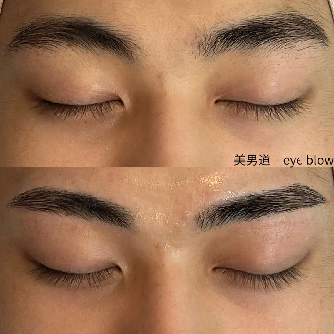 メンズ アイブロウ ワックス脱毛 眉カット BINANDO 桑原の眉毛・アイブロウイメージ