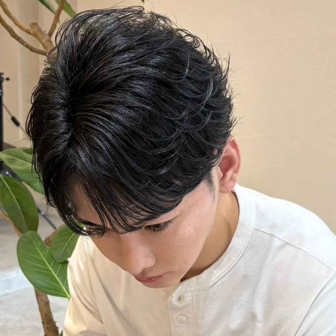 ショート カット シャドウ パーマ/RYOTAのヘアスタイル