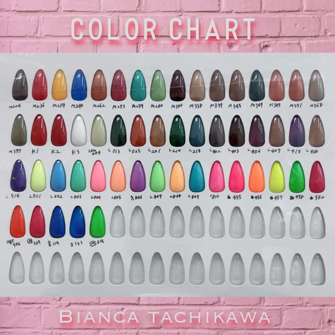 ネイル ハンドネイル Bianca立川店 saitoのネイルデザイン