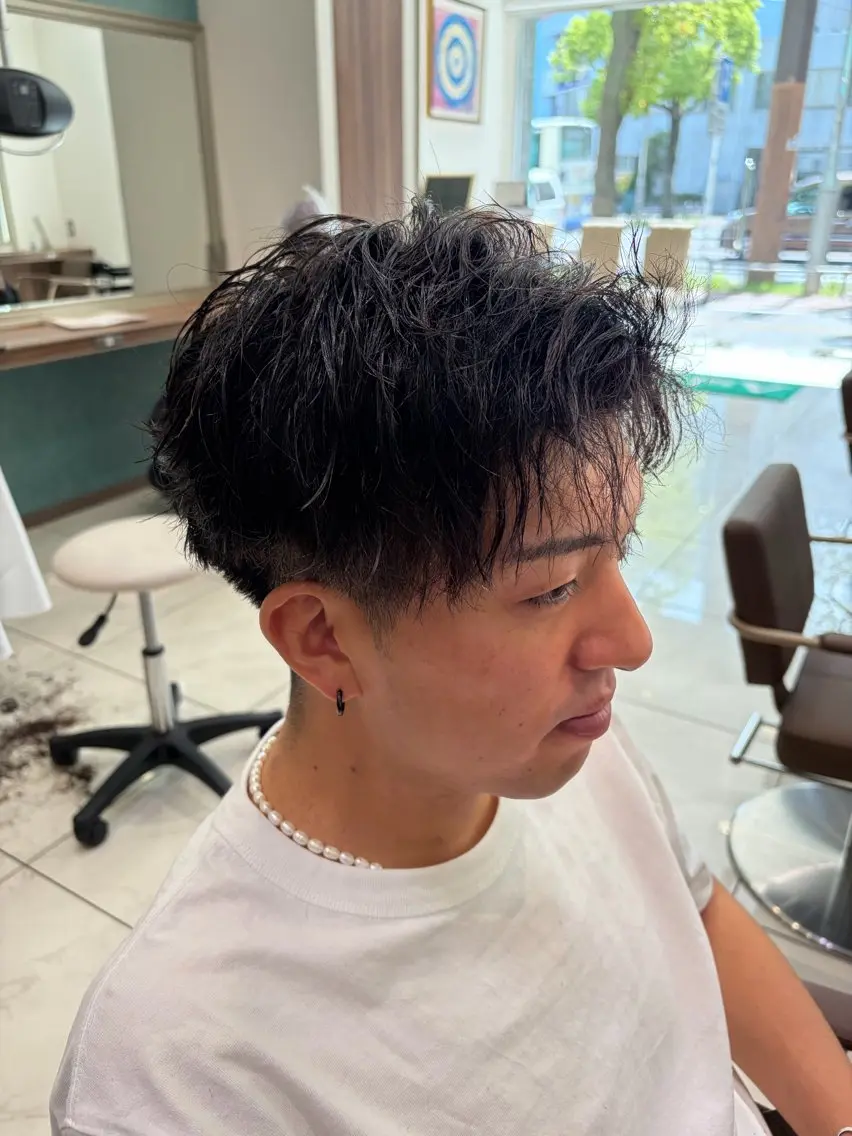 メンズ メンズパーマ カット メンズカット/カラー 💠進藤龍之介のヘアスタイル