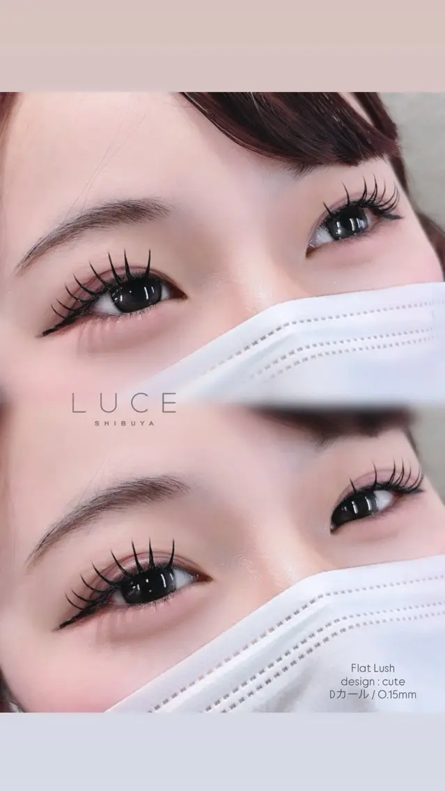 マツエク・マツパ マツエク ゆずみ.*･ﾟ/渋谷 /韓国風のマツエク・マツパデザイン