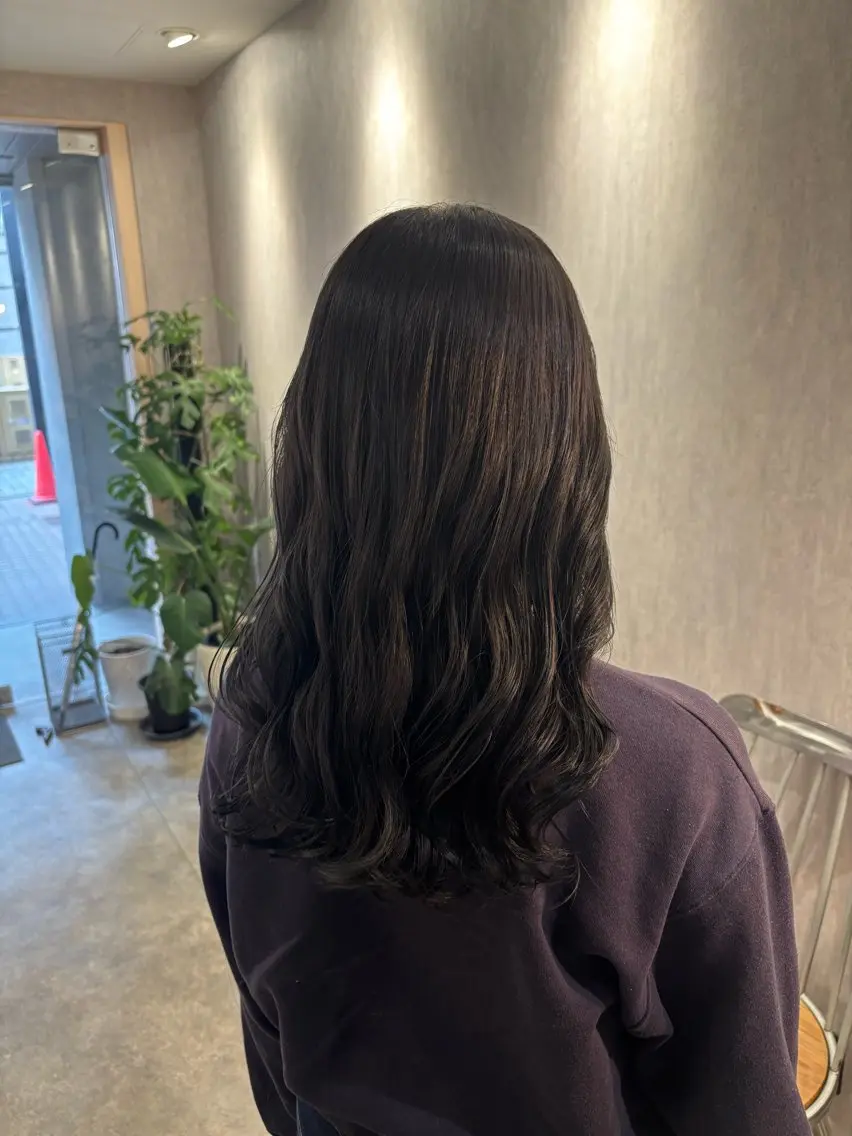 ロング カット ヘアカラー 石原 望来のヘアスタイル