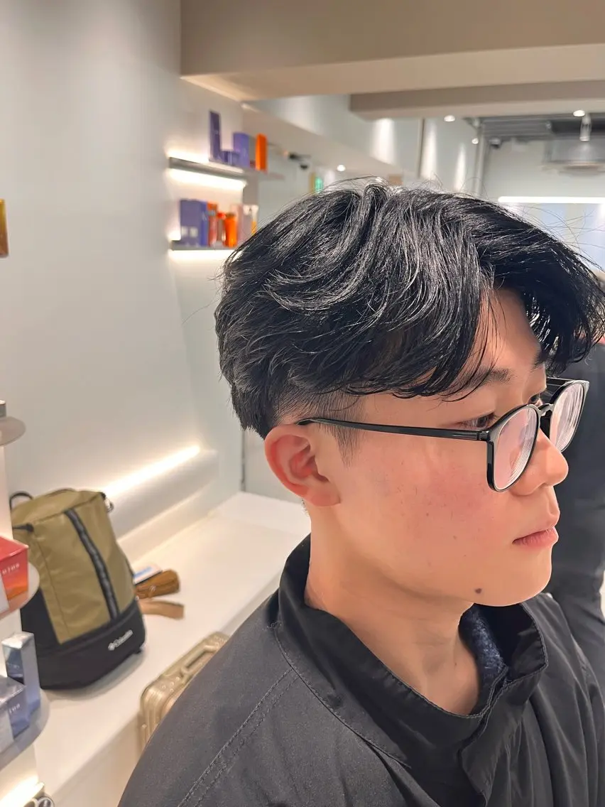 🧢メンズ限定🧢リタッチカラー orフルカラーモデル🧢の写真