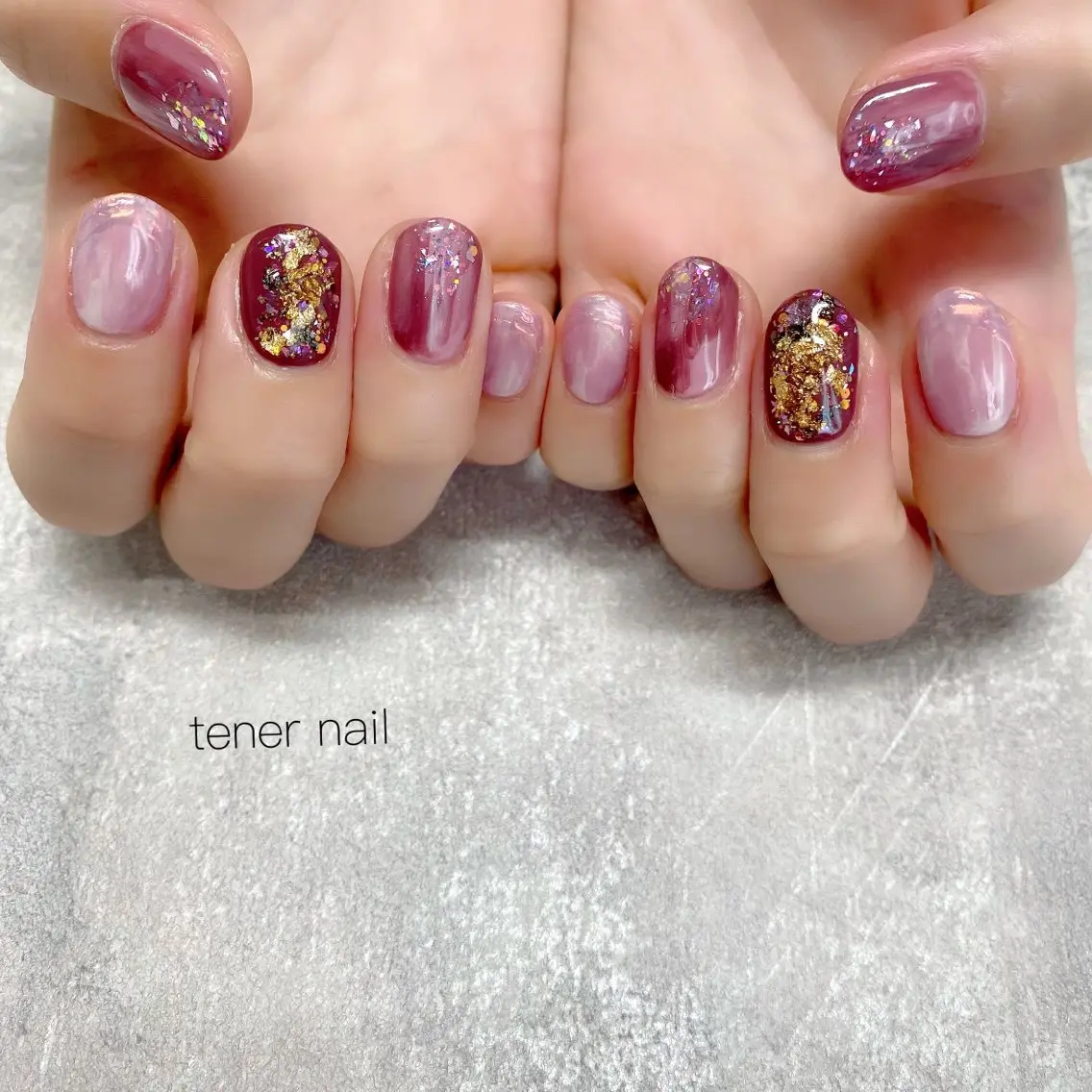 ネイル ニュアンスネイル テネルネイル tener nailのネイルデザイン