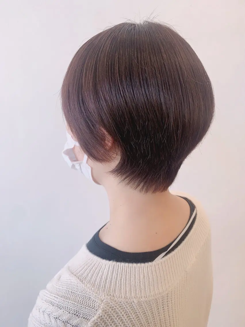 ショート カラー ヘアカラー ヘッドスパ イーストハムネオ高木 亮人🌿のヘアスタイル