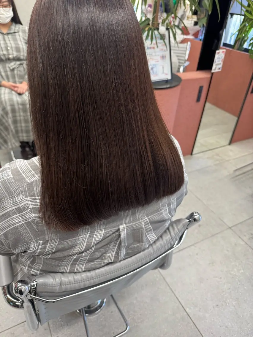 ミディアム KYAR AHALF 🍀古屋のヘアスタイル