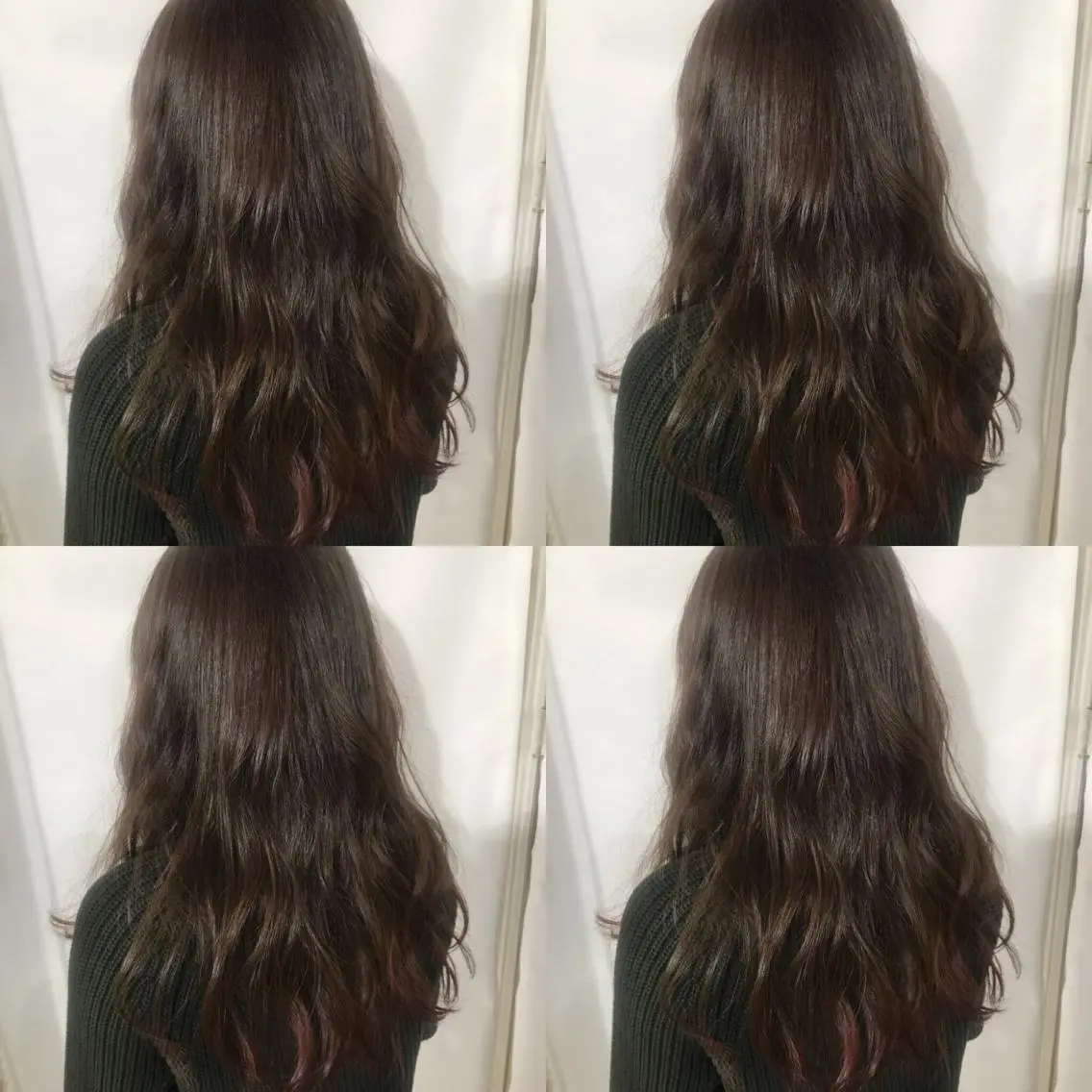 ロング カラー 小栗 麻衣のヘアスタイル