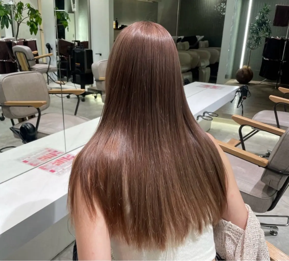 ロング カラー ヘアカラー hitomi 〜カットモデル〜のヘアスタイル