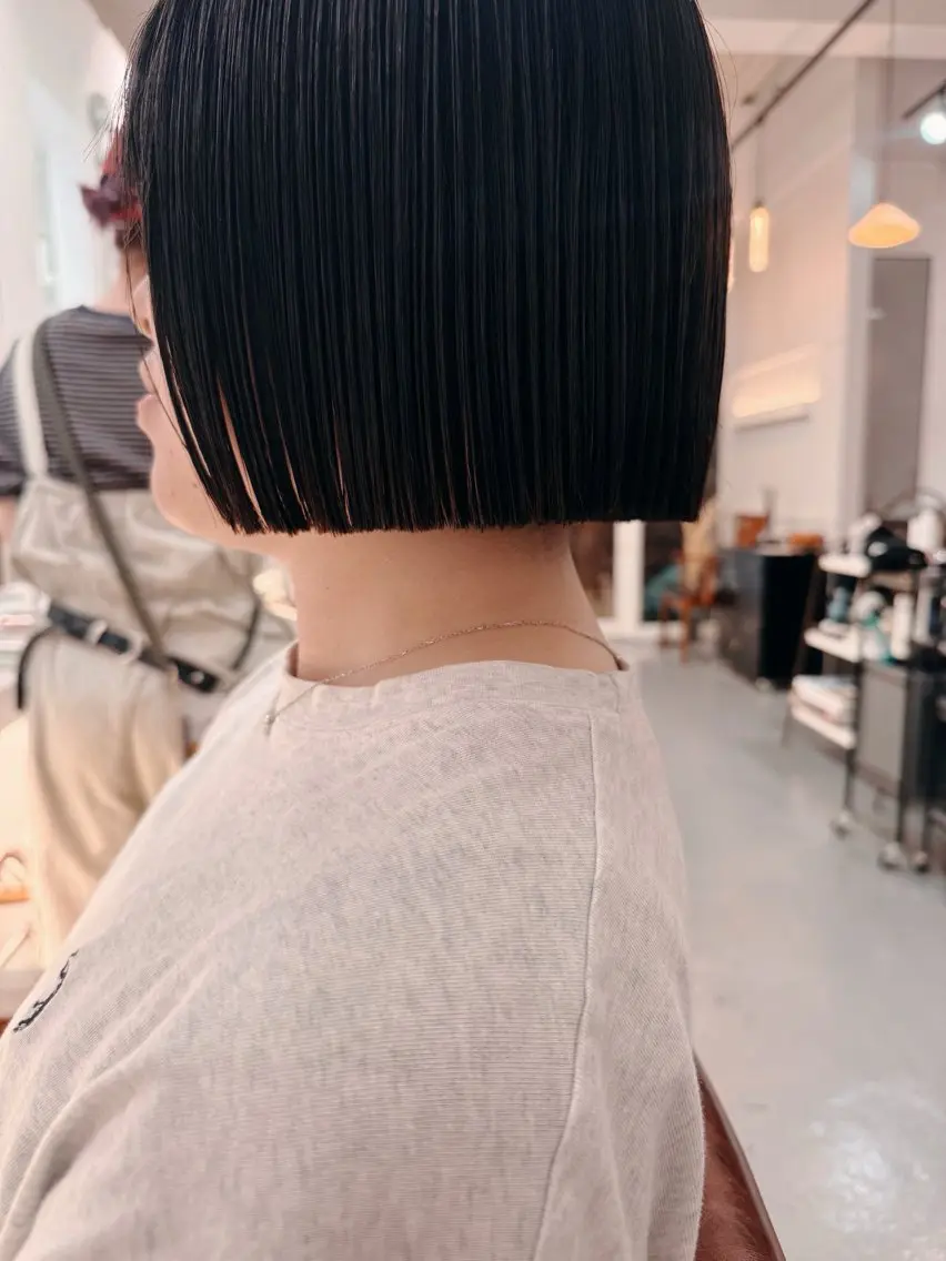 ショート カット 縮毛矯正 トリートメント ooit 【オーイット】のヘアスタイル