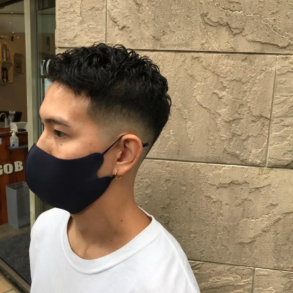 【メンズ】back bornコース(カット+シャンプー+シェービング+パック+マッサージ)の写真