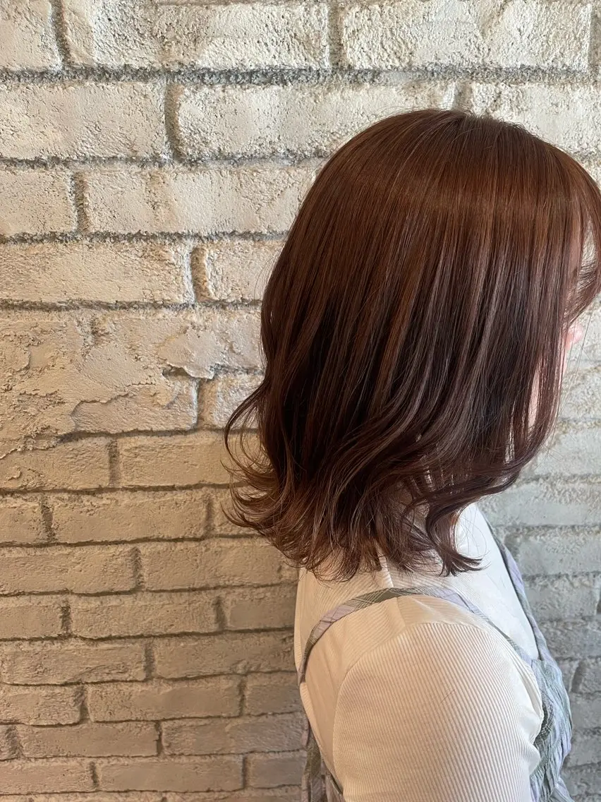 【ブリーチ無し🙅🏻♀️】ダブルカラー + メンテナンス毛先カット🧚🏻♀️の写真