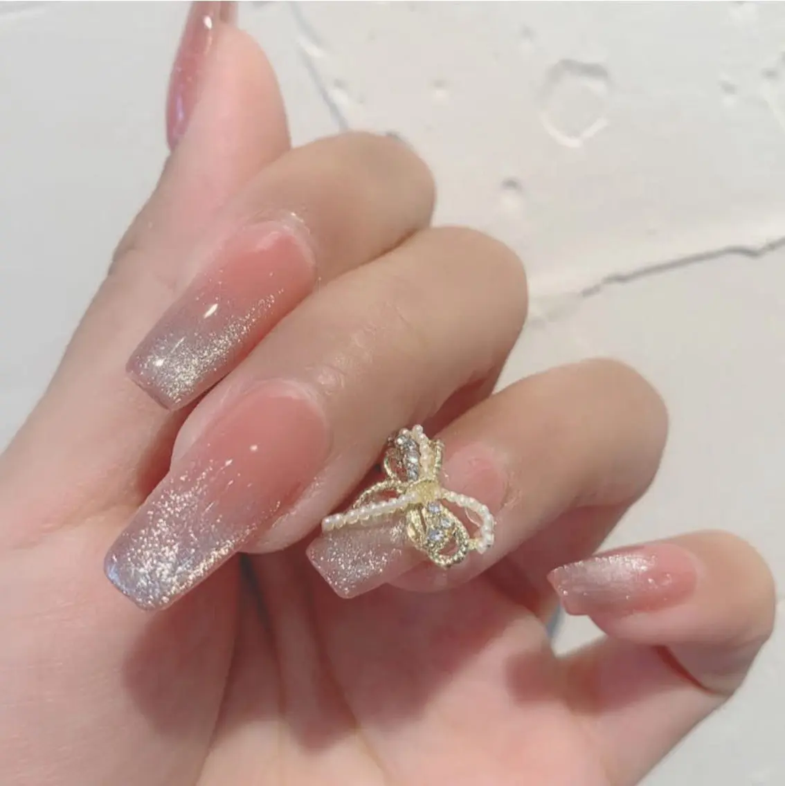 ネイル グラデーション マグネットネイル Aina nail salonのネイルデザイン