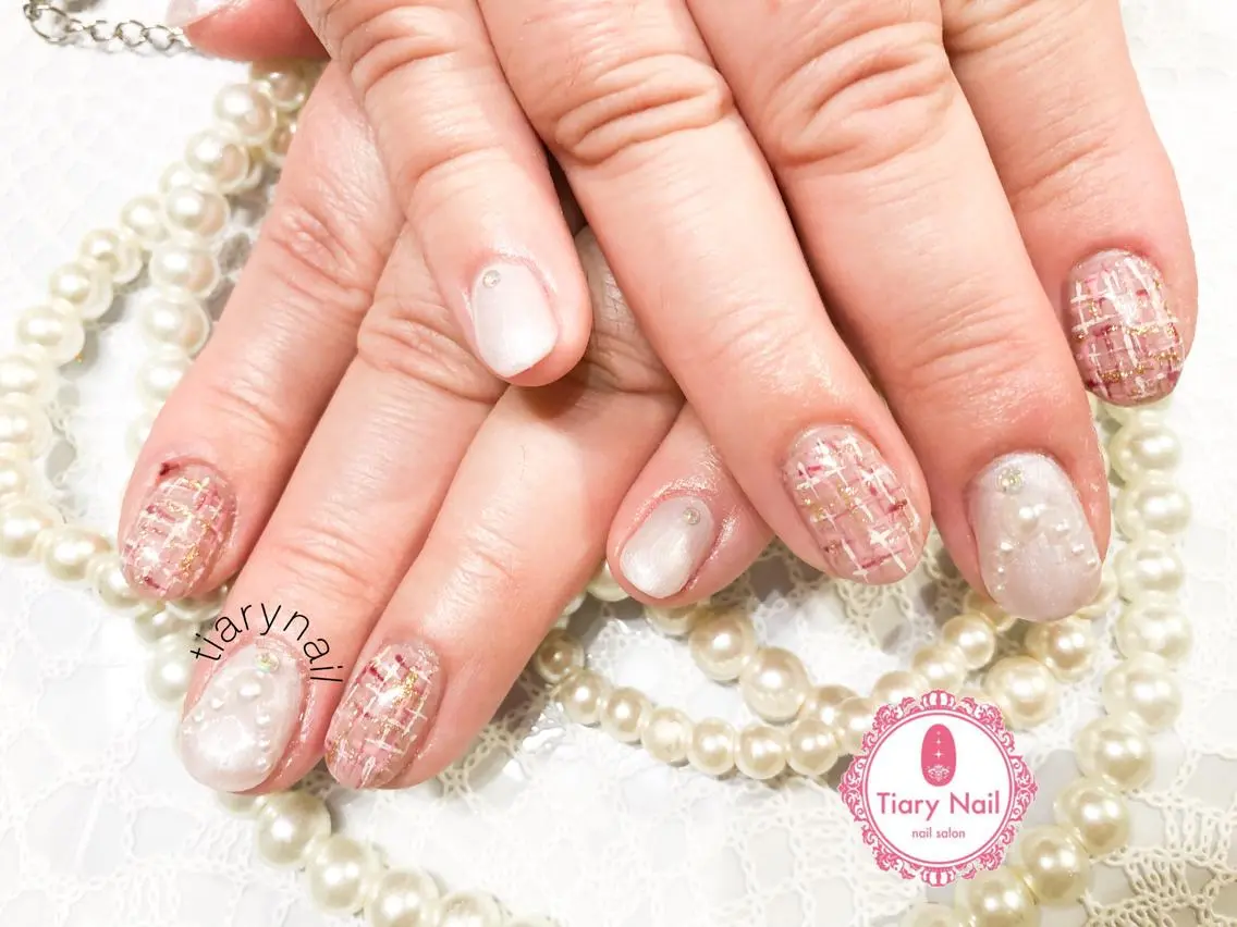 ネイル tiarynail K K🐼のネイルデザイン