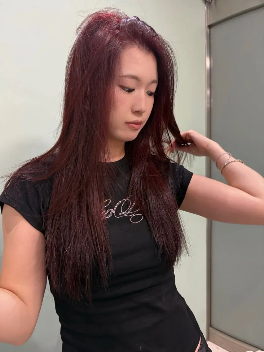 ロング ヘアカラー カラーモデル募集中 Rei🐈‍⬛/大宮のヘアスタイル