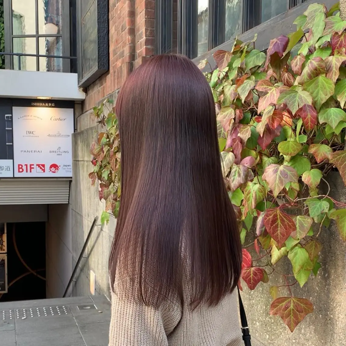 ロング カラー カット ヘアカラー トリートメント れい🫧 ハイトーン特化のヘアスタイル
