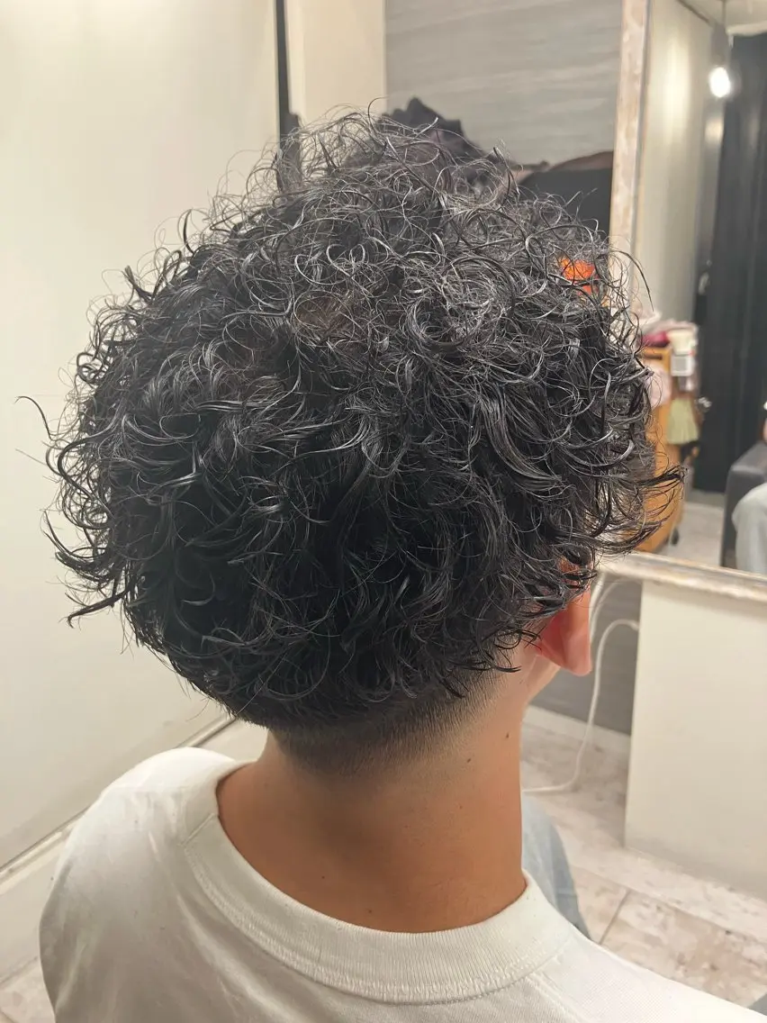 パーマ メンズ カット パーマ 大人メンズ/パーマ/ WATARUのヘアスタイル