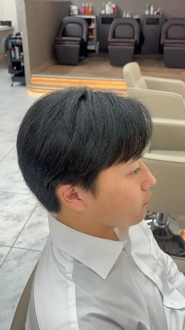マッシュ メンズカット シャンプー込み🫧の写真