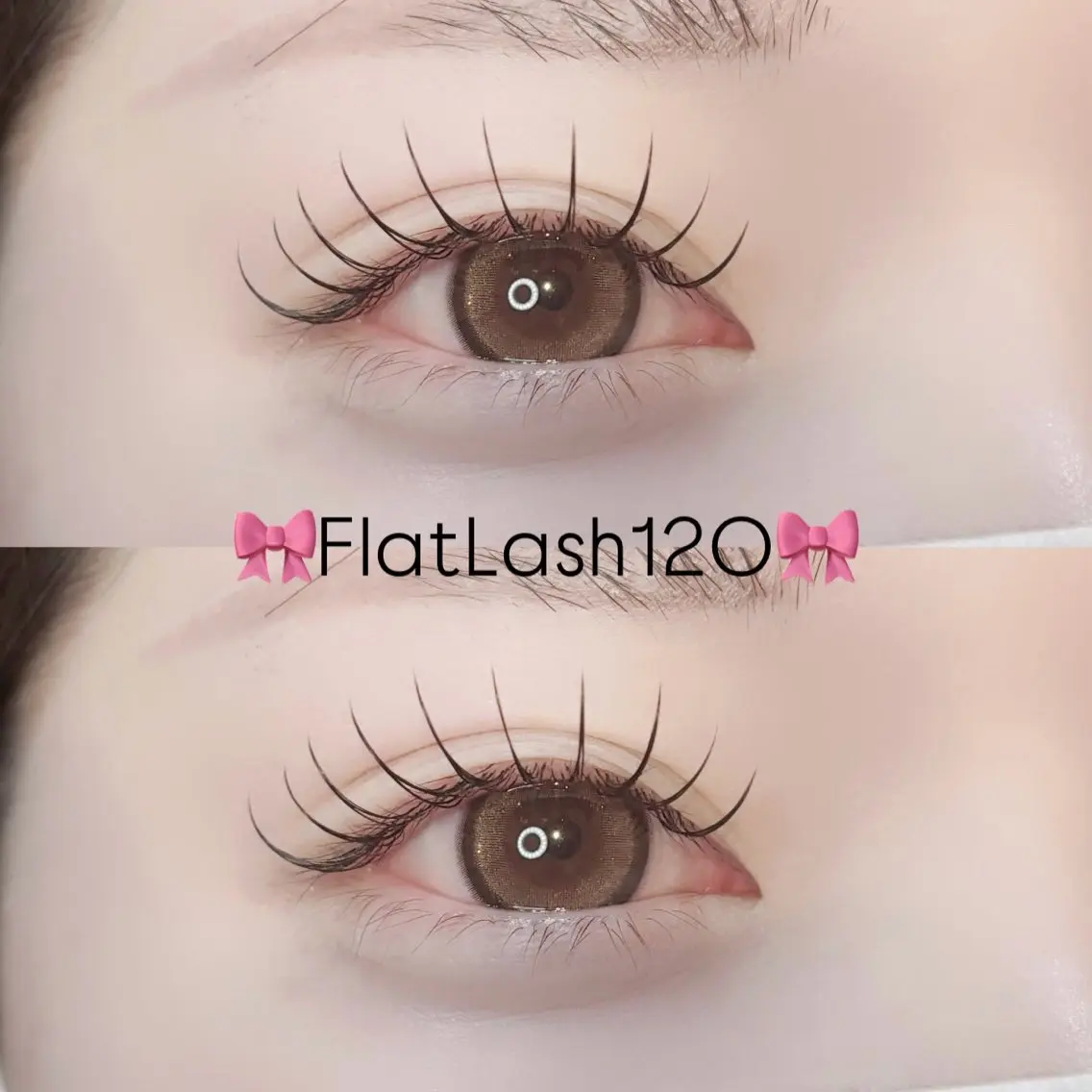 【🩰‎🤍フラットラッシュ120本まで🫖🎀】LED変更可◎の写真