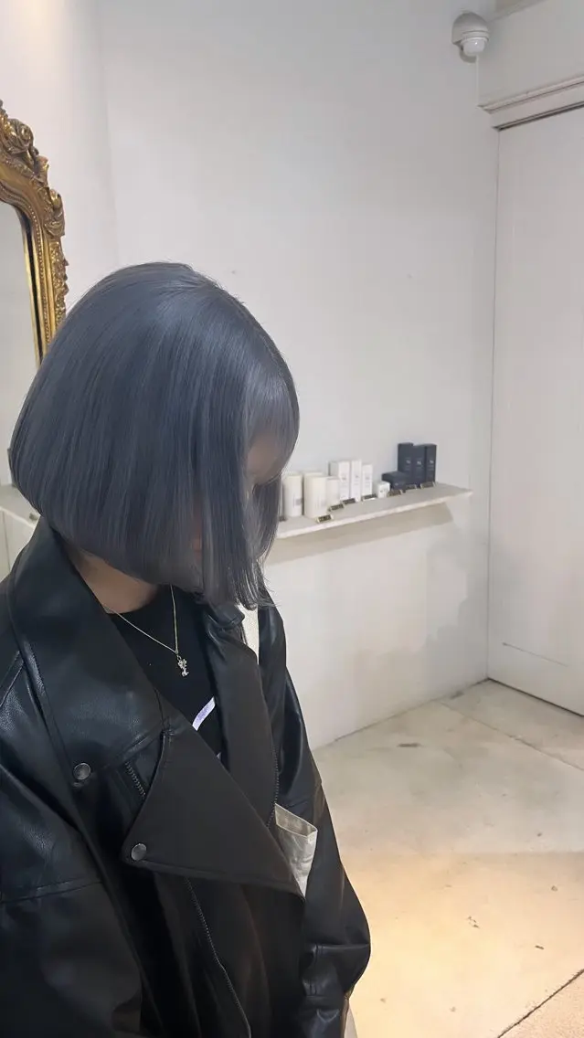 ショート ヘアカラー トリートメント Ryo ／透明感カラーのヘアスタイル