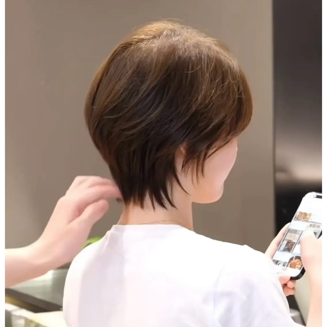 カット＋ヘッドスパ(ショート限定)の写真