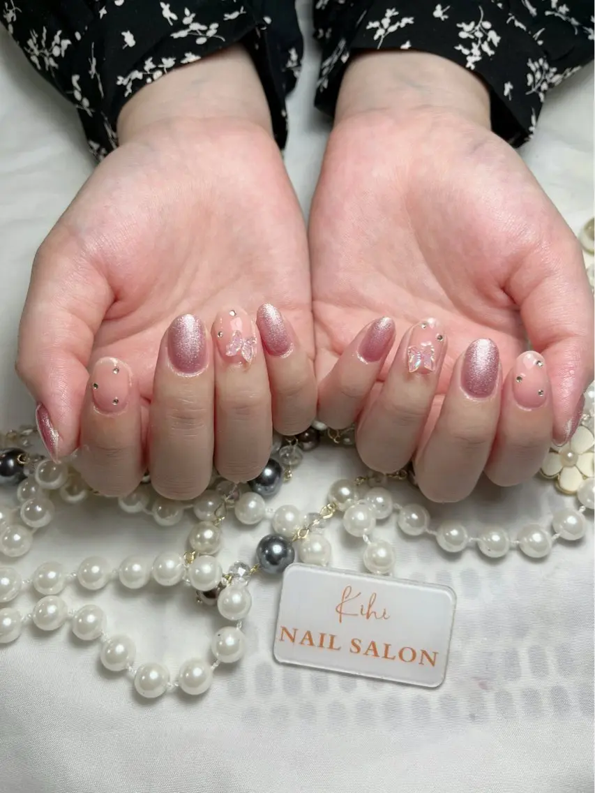 ネイル アートネイル フレンチネイル ジェルネイル グラデーション 韓国ネイル Nail Salon kihi大塚店のネイルデザイン