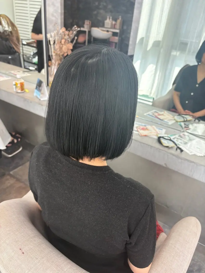 ミディアム カラー 🫧Maho【浦和】 艶カラー/ヘアメ🫧のヘアスタイル