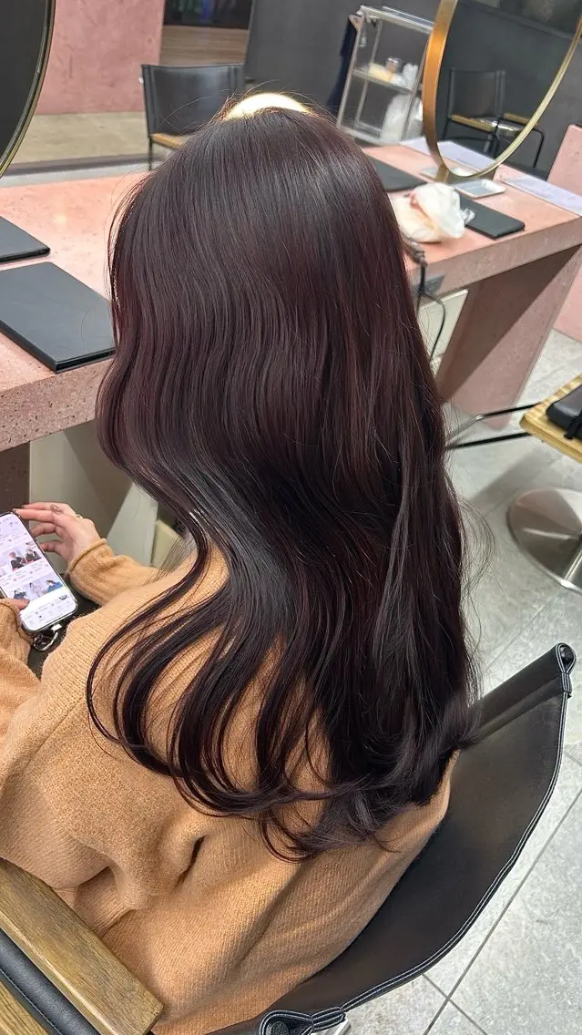 セミロング カラー ラベンダーカラー ピンクカラー ピンクラベンダー カット ヘアカラー トリートメント 髪質改善カラー🦋 レイヤー/ナカネのヘアスタイル