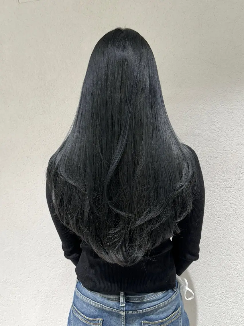 髪質改善straightの写真