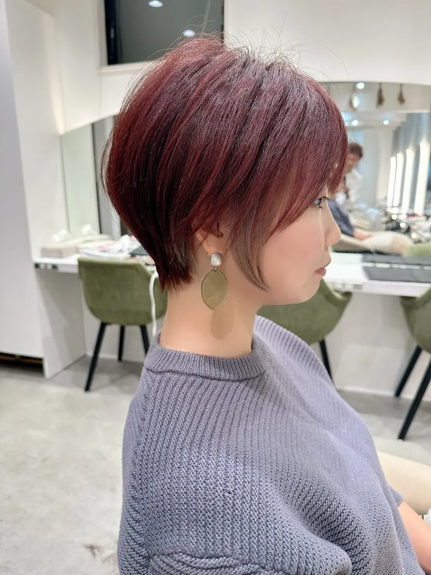 ショート カット ヘアカラー トリートメント 【店長】Lond山本 大輔のヘアスタイル