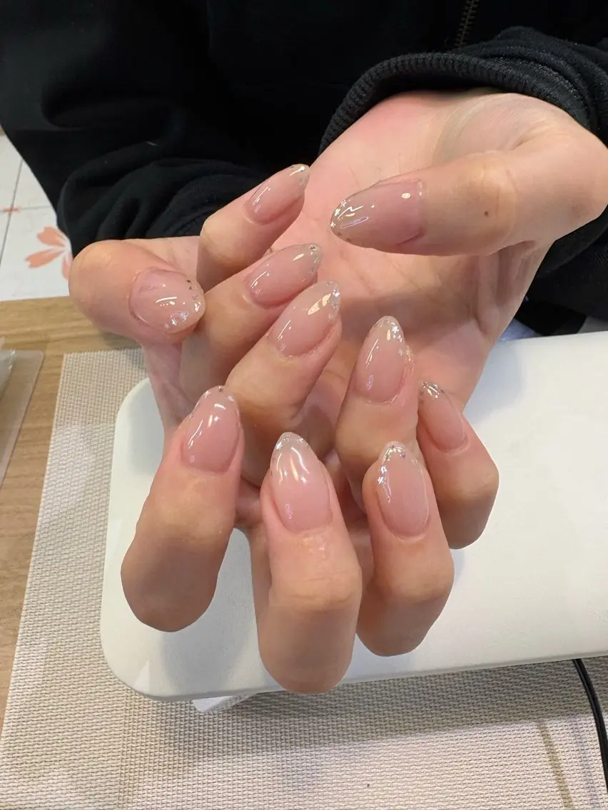 ショート ハンドネイル 文 浅草 れいなのネイルデザイン