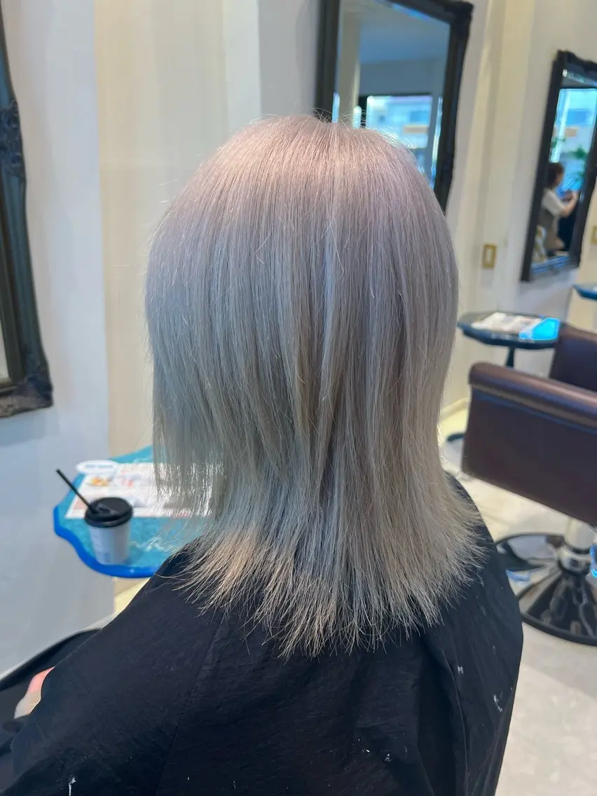ミディアム 平田 和也のヘアスタイル